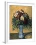 Bouquet of Flowers in a Vase-Paul Cézanne-Framed Art Print