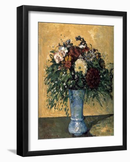 Bouquet of Flowers in a Vase-Paul Cézanne-Framed Art Print