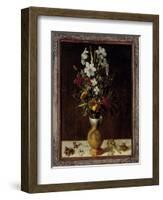 Bouquet of Flowers in a Vase-Ludger Tom Ring-Framed Giclee Print