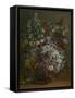 Bouquet of Flowers in a Vase-Gustave Courbet-Framed Stretched Canvas