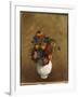 Bouquet of Flowers in a White Vase-Odilon Redon-Framed Giclee Print