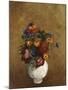 Bouquet of Flowers in a White Vase-Odilon Redon-Mounted Giclee Print