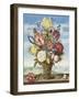 Bouquet of Flowers on a Ledge, 1619-Ambrosius The Elder Bosschaert-Framed Giclee Print