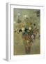 Bouquet of Flowers with Butterflies-Odilon Redon-Framed Giclee Print