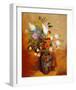 Bouquet of Flowers-Odilon Redon-Framed Art Print