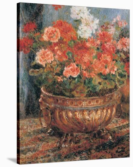 Bouquet of Flowers-Pierre-Auguste Renoir-Stretched Canvas