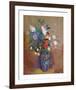 Bouquet of Flowers-Odilon Redon-Framed Premium Giclee Print