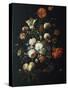 Bouquet of Flowers-Rachel Ruysch-Stretched Canvas