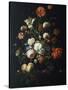 Bouquet of Flowers-Rachel Ruysch-Stretched Canvas