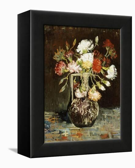 Bouquet of Flowers-Vincent van Gogh-Framed Stretched Canvas