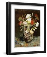 Bouquet of Flowers-Vincent van Gogh-Framed Premium Giclee Print