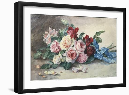 Bouquet of Flowers-Madeleine Lemaire-Framed Giclee Print