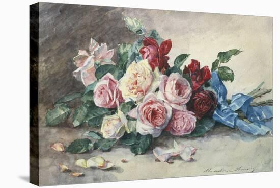 Bouquet of Flowers-Madeleine Lemaire-Stretched Canvas