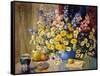 Bouquet of Flowers-Nell Walker Warner-Framed Stretched Canvas