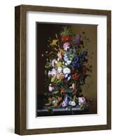 Bouquet of Flowers-George C. Lambdin-Framed Giclee Print