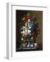 Bouquet of Flowers-George C. Lambdin-Framed Giclee Print