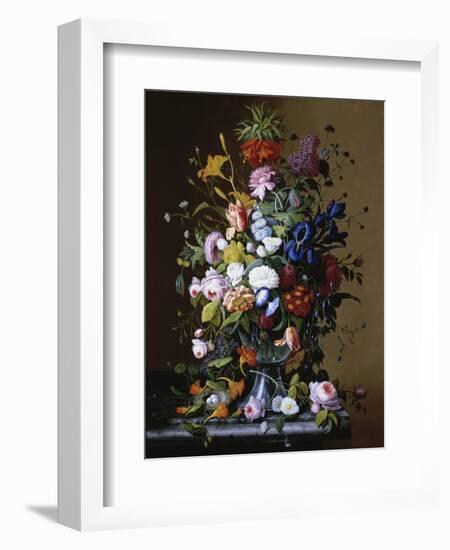 Bouquet of Flowers-George C. Lambdin-Framed Giclee Print