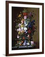 Bouquet of Flowers-George C. Lambdin-Framed Giclee Print