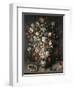 Bouquet of Flowers-Peter Binoit-Framed Premium Giclee Print