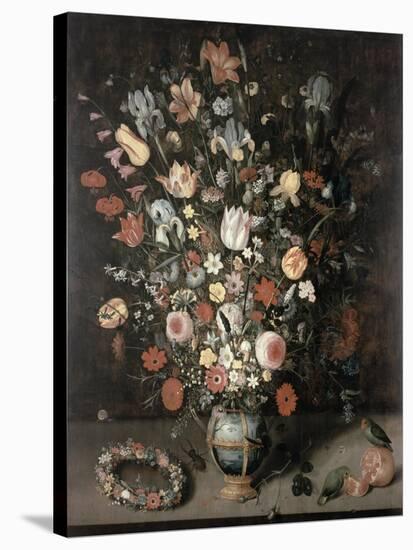 Bouquet of Flowers-Peter Binoit-Stretched Canvas