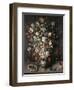 Bouquet of Flowers-Peter Binoit-Framed Giclee Print