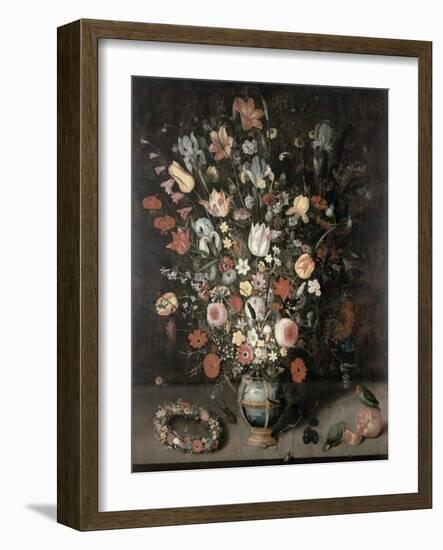 Bouquet of Flowers-Peter Binoit-Framed Giclee Print