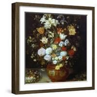 Bouquet of Flowers-Jan Brueghel the Elder-Framed Giclee Print