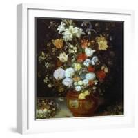 Bouquet of Flowers-Jan Brueghel the Elder-Framed Giclee Print