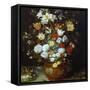 Bouquet of Flowers-Jan Brueghel the Elder-Framed Stretched Canvas