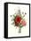 Bouquet of Foxglove, Poppy and Peonie-Jean Louis Prevost-Framed Stretched Canvas