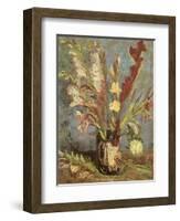 Bouquet of Gladioli, 1886-Vincent van Gogh-Framed Giclee Print