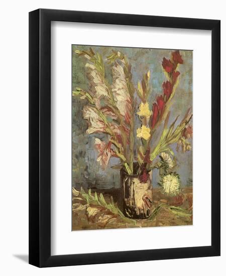 Bouquet of Gladioli, 1886-Vincent van Gogh-Framed Giclee Print