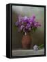 Bouquet of Lilacs-Marta Teron-Framed Stretched Canvas