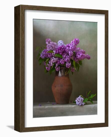 Bouquet of Lilacs-Marta Teron-Framed Photographic Print