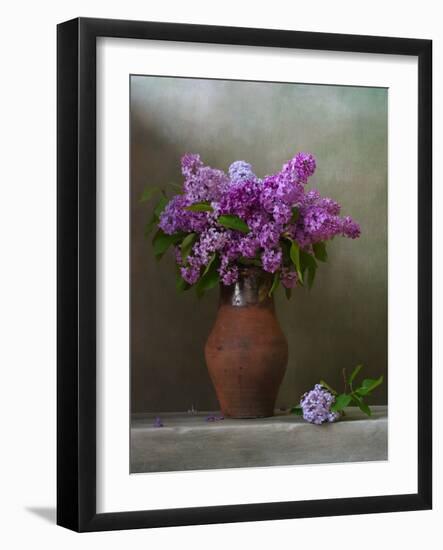 Bouquet of Lilacs-Marta Teron-Framed Photographic Print