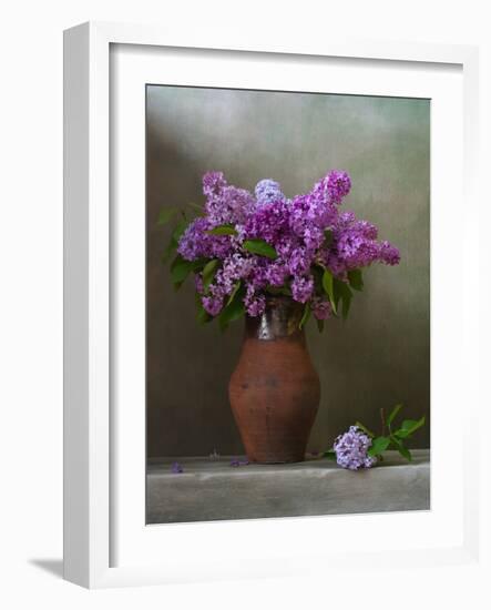 Bouquet of Lilacs-Marta Teron-Framed Photographic Print