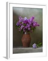 Bouquet of Lilacs-Marta Teron-Framed Photographic Print