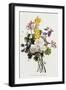 Bouquet of Mixed Flowers-Jean Louis Prevost-Framed Giclee Print