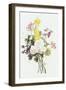 Bouquet of Mixed Flowers-Jean Louis Prevost-Framed Premium Giclee Print