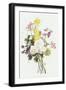 Bouquet of Mixed Flowers-Jean Louis Prevost-Framed Premium Giclee Print