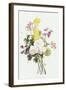 Bouquet of Mixed Flowers-Jean Louis Prevost-Framed Giclee Print