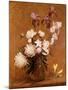 Bouquet of Peonies and Irises, 1883-Henri Fantin-Latour-Mounted Giclee Print