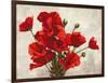 Bouquet of Poppies-Jenny Thomlinson-Framed Art Print