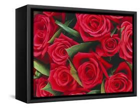 Bouquet of Red Roses-Clive Nichols-Framed Stretched Canvas