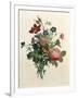 Bouquet of Rose and Lily of the Valley-Jean Louis Prevost-Framed Giclee Print