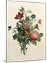 Bouquet of Rose and Lily of the Valley-Jean Louis Prevost-Mounted Giclee Print