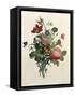 Bouquet of Rose and Lily of the Valley-Jean Louis Prevost-Framed Stretched Canvas