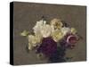Bouquet of Roses, 1879-Henri Fantin-Latour-Stretched Canvas
