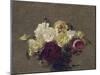 Bouquet of Roses, 1879-Henri Fantin-Latour-Mounted Giclee Print
