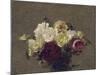 Bouquet of Roses, 1879-Henri Fantin-Latour-Mounted Giclee Print